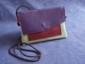 Pochette Home anis violet bordeaux