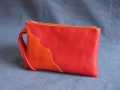 Pochette Onde rouge orange