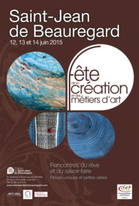 Fête de la Création et des Métiers d'arts au château de Saint Jean de Beauregard (91) édition 2015