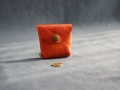 Mini porte-monnaie orange