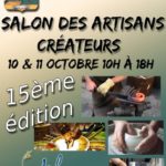 Affiche Salon des artisans créateurs de Vert-le-Grand édition 2015